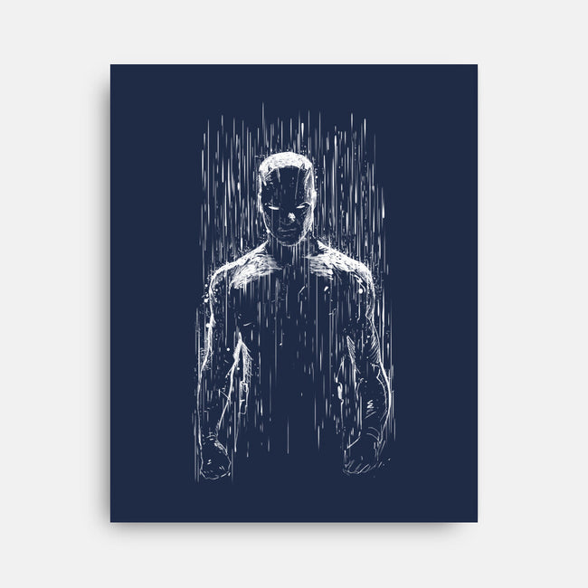 The Red Devil-None-Stretched-Canvas-kharmazero