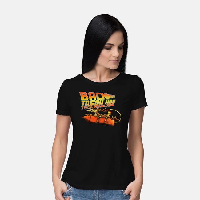 Back To The Failure-Womens-Basic-Tee-fanfabio