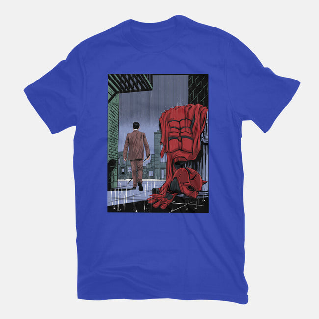 Daredevil No More-Unisex-Basic-Tee-zascanauta