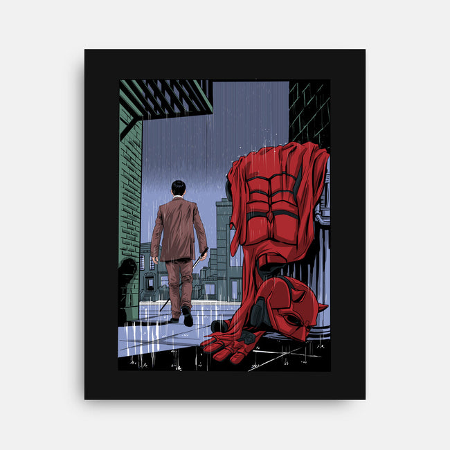 Daredevil No More-None-Stretched-Canvas-zascanauta