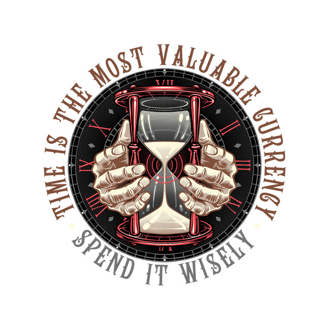 Time Is Currency-None-Glossy-Sticker-momma_gorilla