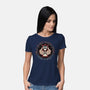 Time Is Currency-Womens-Basic-Tee-momma_gorilla