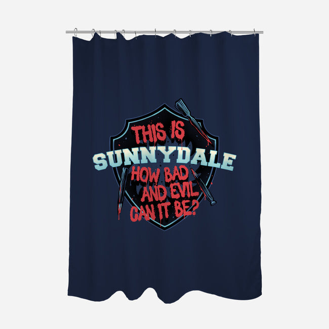 This Is Sunnydale-None-Polyester-Shower Curtain-momma_gorilla