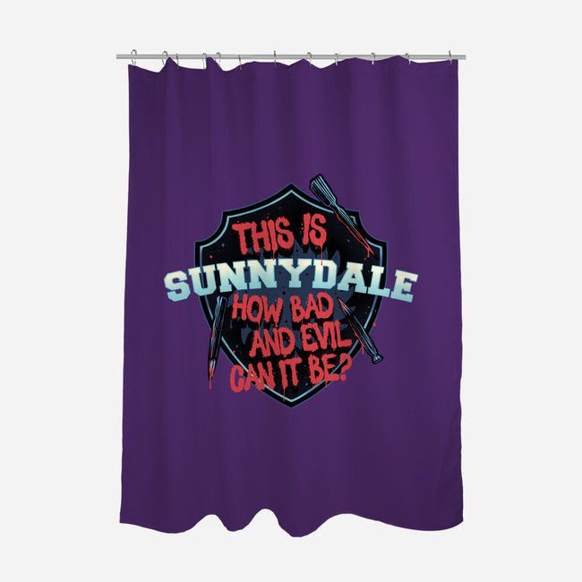 This Is Sunnydale-None-Polyester-Shower Curtain-momma_gorilla