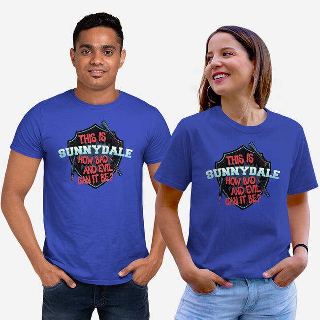 This Is Sunnydale-Unisex-Basic-Tee-momma_gorilla