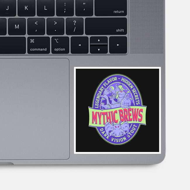 Mythic Brews-None-Glossy-Sticker-sachpica