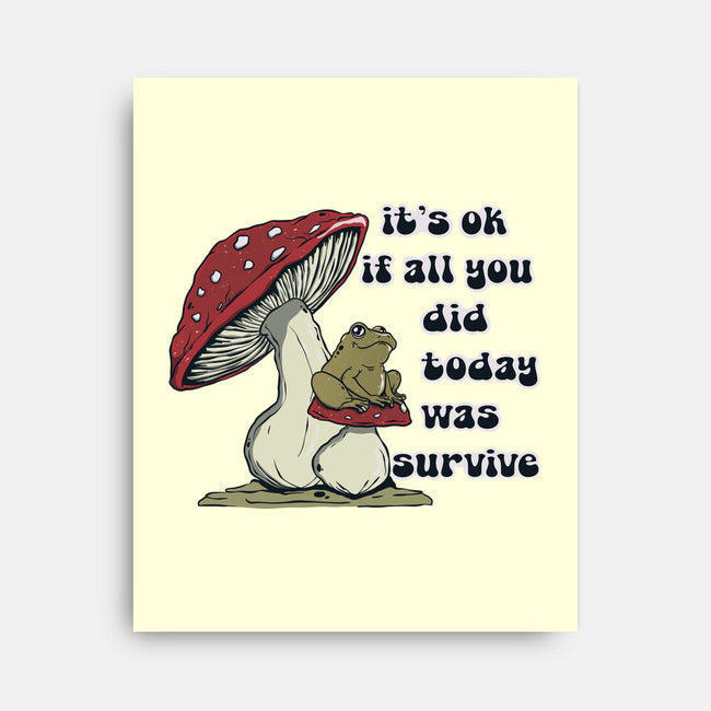 Survive Today-None-Stretched-Canvas-Claudia