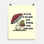 Survive Today-None-Matte-Poster-Claudia