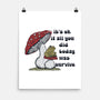 Survive Today-None-Matte-Poster-Claudia