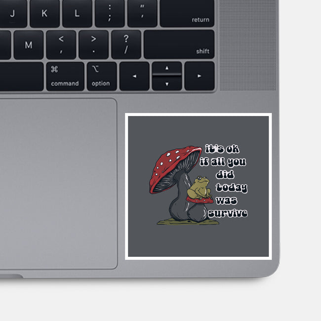 Survive Today-None-Glossy-Sticker-Claudia