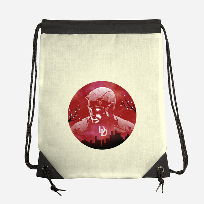 Galaxy Crimson Vigilante-None-Drawstring-Bag-Astrobot Invention