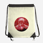 Galaxy Crimson Vigilante-None-Drawstring-Bag-Astrobot Invention