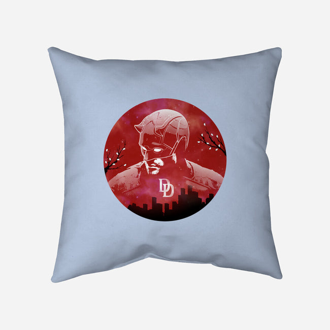 Galaxy Crimson Vigilante-None-Removable Cover w Insert-Throw Pillow-Astrobot Invention