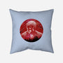 Galaxy Crimson Vigilante-None-Removable Cover w Insert-Throw Pillow-Astrobot Invention