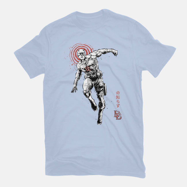 Scarlet Vigilante Sumi-E-Mens-Premium-Tee-Astrobot Invention