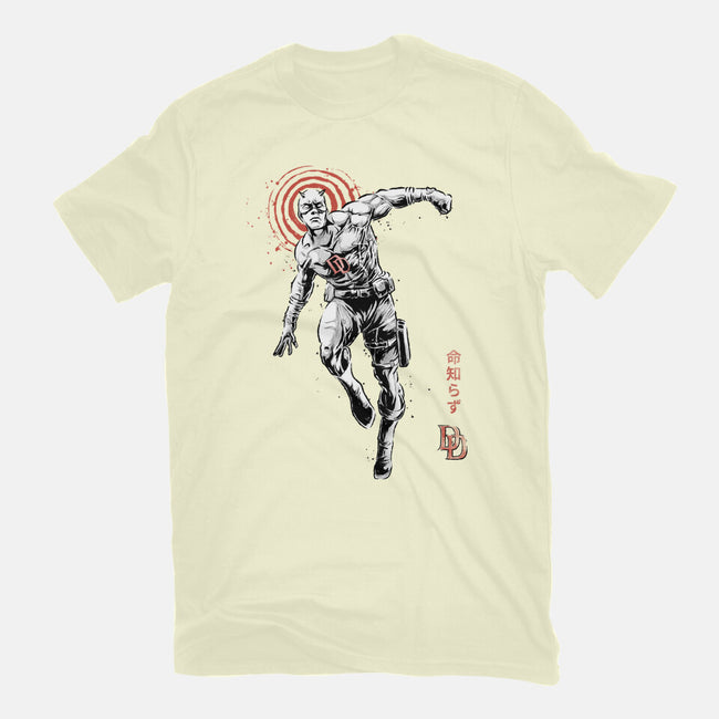 Scarlet Vigilante Sumi-E-Mens-Premium-Tee-Astrobot Invention