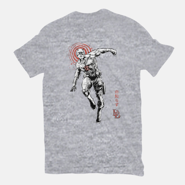 Scarlet Vigilante Sumi-E-Mens-Premium-Tee-Astrobot Invention