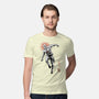 Scarlet Vigilante Sumi-E-Mens-Premium-Tee-Astrobot Invention