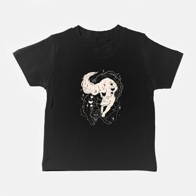 Tamed Wolf-Baby-Basic-Tee-yumie