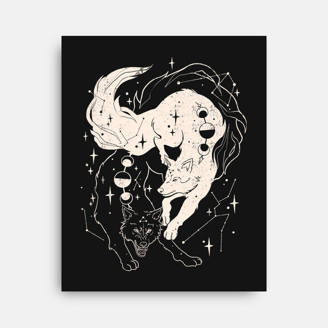 Tamed Wolf-None-Stretched-Canvas-yumie
