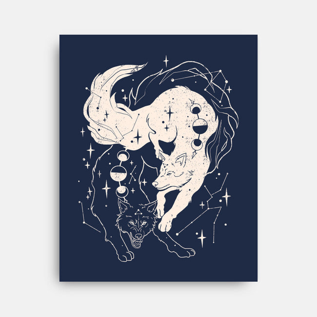 Tamed Wolf-None-Stretched-Canvas-yumie