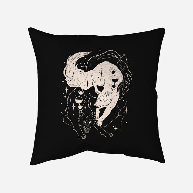 Tamed Wolf-None-Removable Cover w Insert-Throw Pillow-yumie