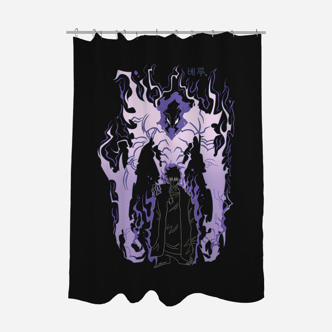 The Shadow Beru-None-Polyester-Shower Curtain-yumie