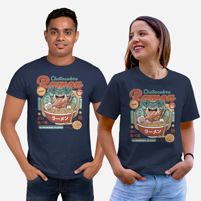 Chatacabra Ramen Vintage-Unisex-Basic-Tee-LAGELANTEE