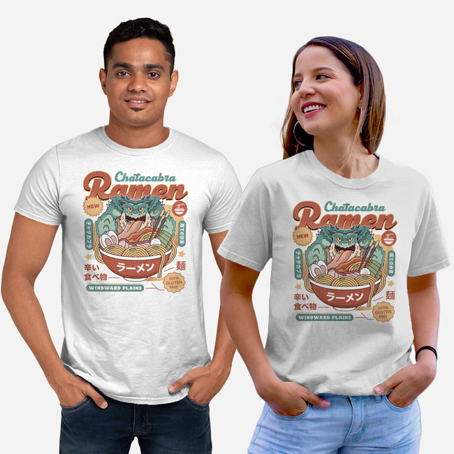 Chatacabra Ramen Vintage-Unisex-Basic-Tee-LAGELANTEE