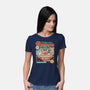Chatacabra Ramen Vintage-Womens-Basic-Tee-LAGELANTEE