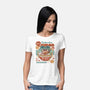 Chatacabra Ramen Vintage-Womens-Basic-Tee-LAGELANTEE