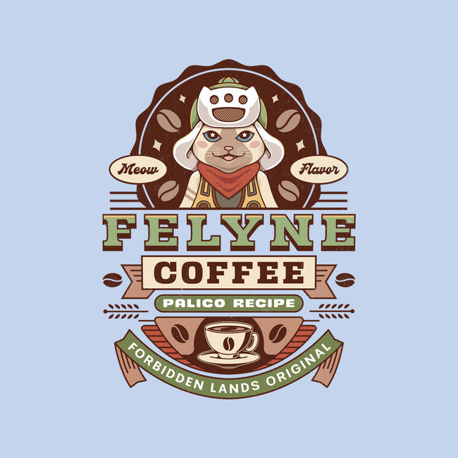 Felyne Palico Coffee Vintage-Mens-Basic-Tee-LAGELANTEE