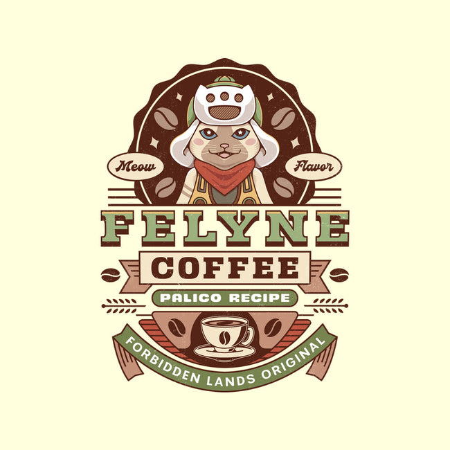 Felyne Palico Coffee Vintage-Mens-Basic-Tee-LAGELANTEE