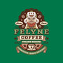 Felyne Palico Coffee Vintage-Mens-Basic-Tee-LAGELANTEE