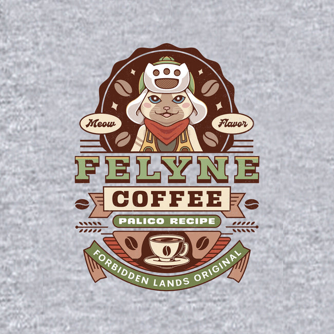 Felyne Palico Coffee Vintage-Mens-Basic-Tee-LAGELANTEE