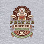 Felyne Palico Coffee Vintage-Mens-Basic-Tee-LAGELANTEE
