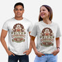 Felyne Palico Coffee Vintage-Unisex-Basic-Tee-LAGELANTEE