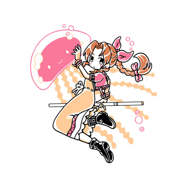 Jellyfish Girl-None-Drawstring-Bag-naomori