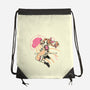 Jellyfish Girl-None-Drawstring-Bag-naomori