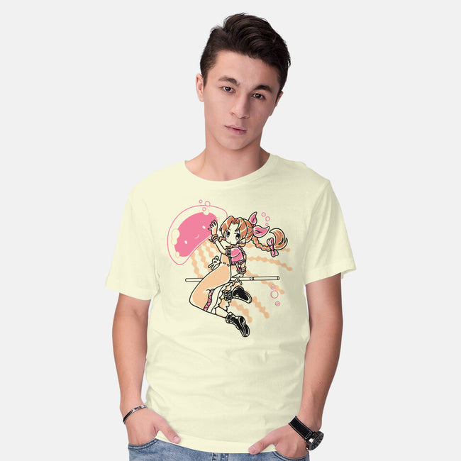 Jellyfish Girl-Mens-Basic-Tee-naomori