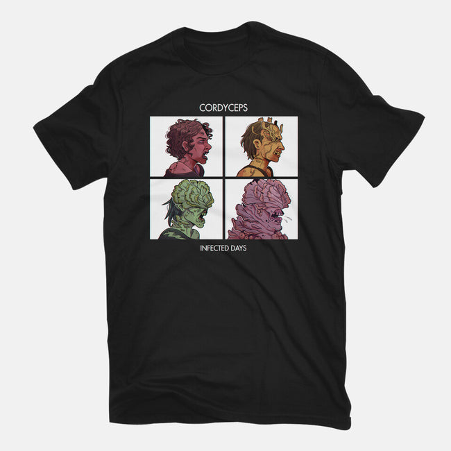 Cordyceps Infected Days-Mens-Basic-Tee-Zaia Bloom