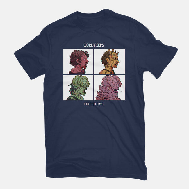 Cordyceps Infected Days-Mens-Basic-Tee-Zaia Bloom