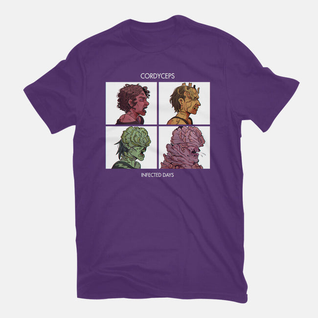 Cordyceps Infected Days-Womens-Basic-Tee-Zaia Bloom