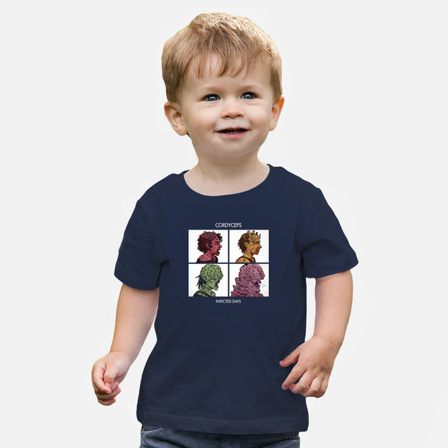 Cordyceps Infected Days-Baby-Basic-Tee-Zaia Bloom