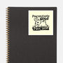 Procrastinate Now Panic Later-None-Glossy-Sticker-NemiMakeit