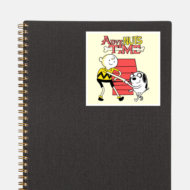 Adven-Nuts Time-None-Glossy-Sticker-estudiofitas