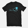 Swimming Anglerfish-Mens-Basic-Tee-NemiMakeit