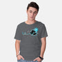 Swimming Anglerfish-Mens-Basic-Tee-NemiMakeit