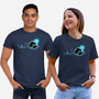 Swimming Anglerfish-Unisex-Basic-Tee-NemiMakeit