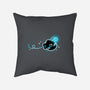 Swimming Anglerfish-None-Removable Cover w Insert-Throw Pillow-NemiMakeit